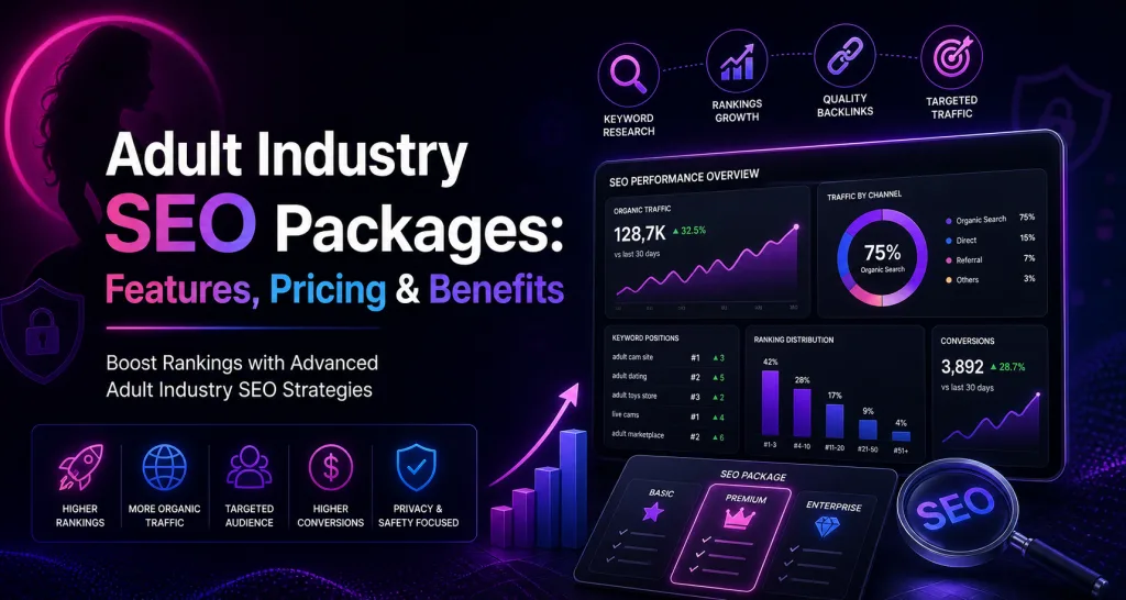 Adult Industry SEO Packages: Features, Pricing & Benefits