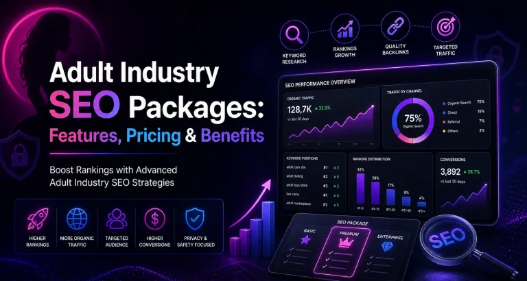 Adult Industry SEO Packages Features, Pricing & Benefits
