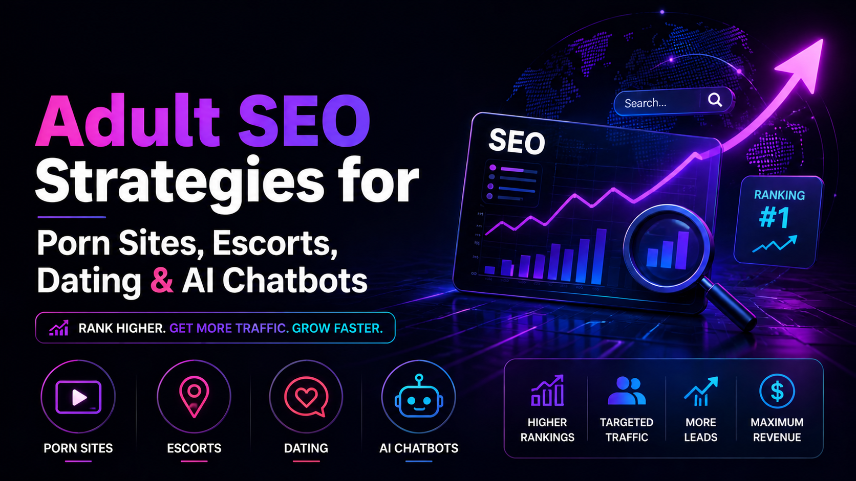 Adult SEO Strategies For Porn Sites, Escorts, Dating, & Adult Chatbots